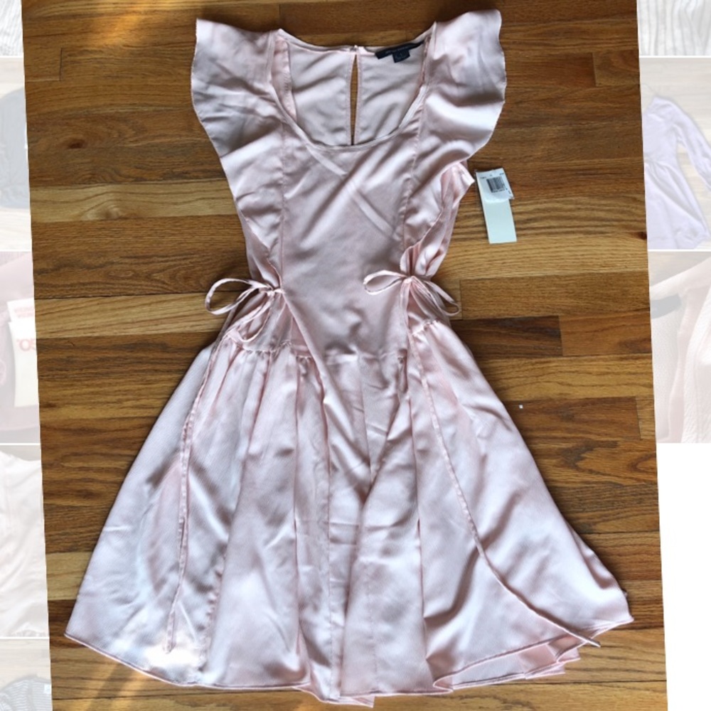 French Connection light pink dress